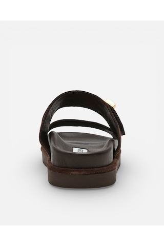 Steve Madden Take-two Cho Brn Sd Kadın Cho Brn Sd Terlik Take-two Kahverengi