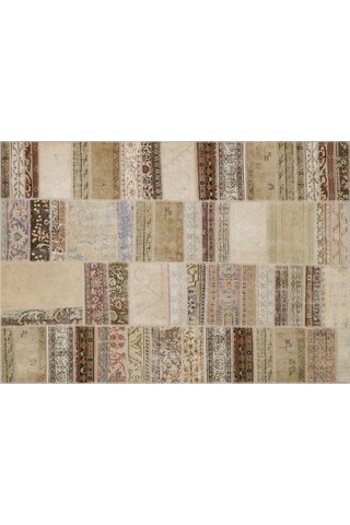 Çok Canlı Patchwork Halı 230x160 Cm 6351