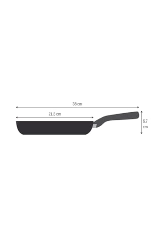 Tefal Experience Fusion Core 9x Tava - 20 Cm 001 Siyah