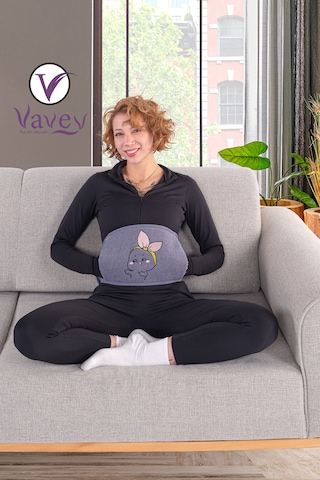 Yeni Nesil Sıcak Soğuk Regl Kemeri Kurdela Kız Antrasit