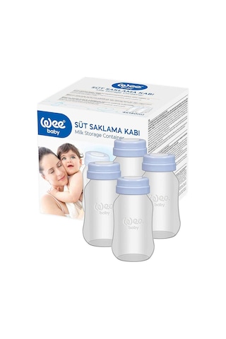 Wee Baby Süt Saklama Kabı 4 x 150 ML