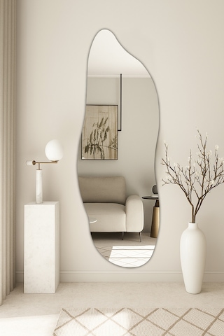 Asimetrik Boy Aynası Şeffaf