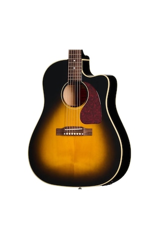 Epiphone J-45 Standard Ec Elektro Akustik Gitar Vintage Sunburst
