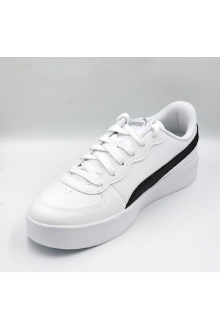 Puma Skye Clean Beyaz Siyah Unisex Sneaker Spor Ayakkabı