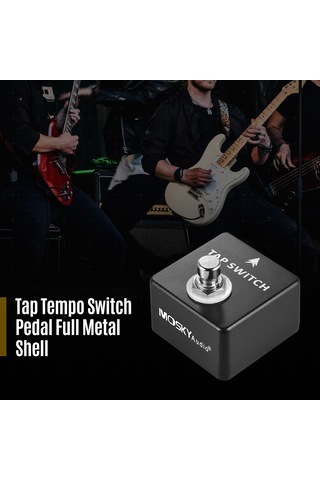 Moskyaudio Tap Swıtch Tap Tempo Anahtarı Pedalı Tam
