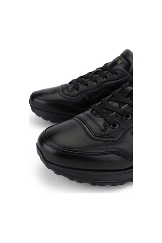 Fabi Erkek Hakiki Deri Siyah Sneakers & Spor Ayakkabı 510 Fu1240bl Erk Ayk Sk24-25 Nero/bottle Siyah