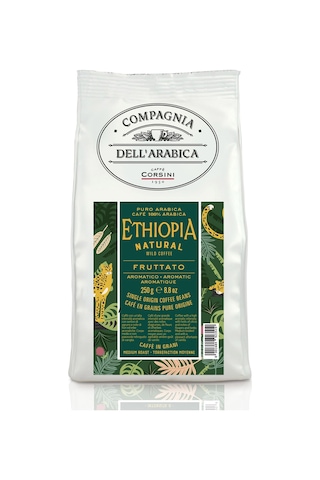 Caffe Corsini Etiyopya %100 Arabica Çekirdek Kahve 250 G