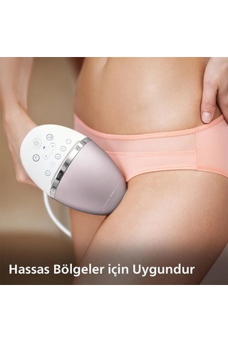 Bixomi Ultra Prestige Lazer Epilasyon Tüy Alma Cihazı + 2 Akıllı Sensör Başlık