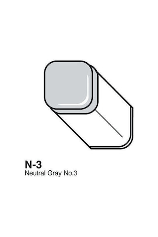Copic Classic Marker Kalem N3 Neutral Gray