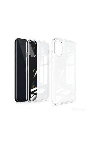 Xiaomi Poco X8 Pro Max Kılıf Şeffaf Silikon Hibrit Case Kapak