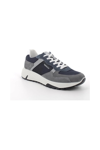 Sneaker Günlük Erkek 7636222 Igı&co Ueh 76362 Scamos/tela Grafite Blu Grafite Blu