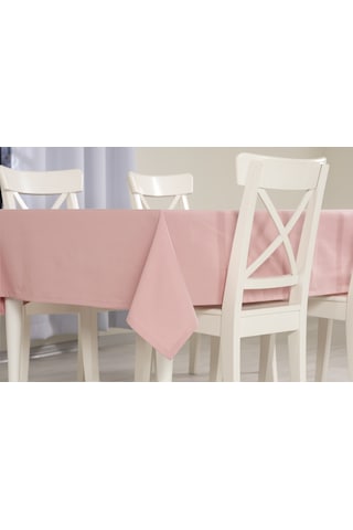 Düz Masa Örtüsü pudra