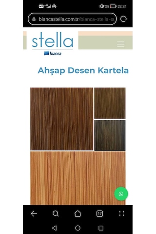 Stella Ahşap Renkler Serisi 250ml - Meşe