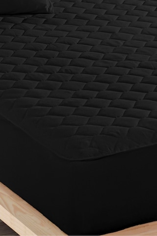 Ely Parker Alez Sıvı Geçirmez Mikro Kapitoneli Fitted Çift Kişilik Tek Kişilik Bebek Alezi Su ELYMKRKAPFIT00 Siyah