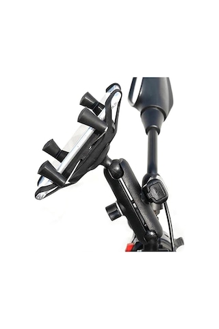 Motowolf Usb Şarj Soketli Ayna Bağlantılı Telefon Tutucu (548568346)