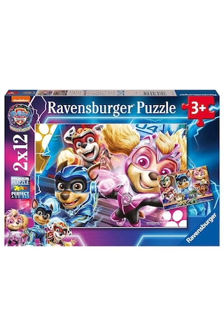 Ravensburger 2X12 Parça Paw Patrol Çocuk Puzzle
