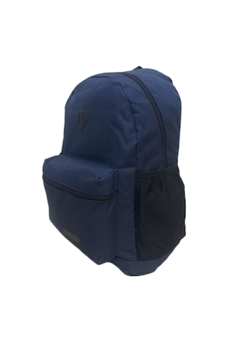 Unisex Mavi Büyük Boy Bilgisayar Bölmeli Sırt Çantası MAvi