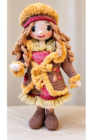 Kış Masalı Amigurumi Bebek