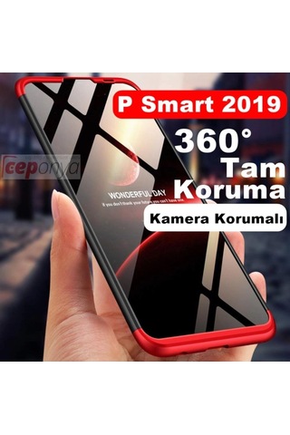 Huawei P Smart 2019 Kilif Zore Kamera Korumali 360 Tam Koruma Ays 439759164
