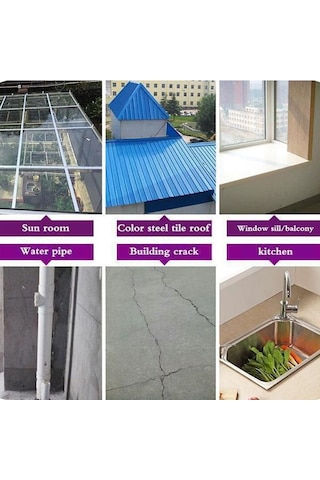 2Mt X 5 Cm Waterproof Çamur Bant Su Sızdırmaz