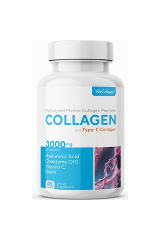 Biomet Wecollagen 45 Tablet Tip-2 Type-2 Kolajen Balık Kolajeni
