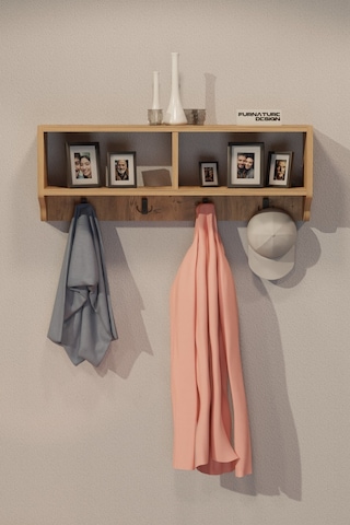 Portmanto Duvar Askısı Modern Askılık Vestiyer - Atlantik Çam Diğer