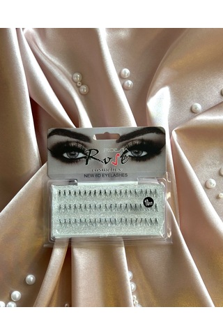 New Rose New 6d Eyelashes Hazır Demet Kirpik Seti 10mm
