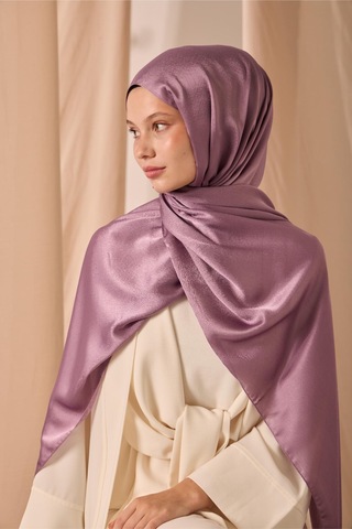 Silk Home Janjan Şal Tek Taraflı Leylak Kendinden Çizgi Dokulu Parlak Yüzeyli 75x190 Çok Renkli