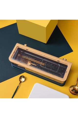 Suntek Baharat Kavanoz Yemek Çubukları Çubuk-kutusu-mavi