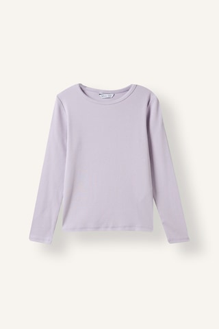 Defacto Bisiklet Yaka Slim Fit Ribana 2li Uzun Kollu Basic Tişört Kız Çocuk I8710a826auer99 Ekru-er99