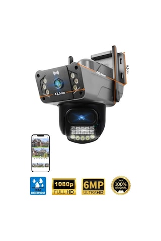 O-kam-3024 Wifi 6mp Dual Lens Ptz Camera