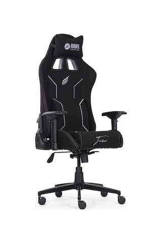 Hawk Gaming Chair Fame Silver Kumaş Oyuncu Koltuğu