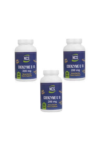 Coenzyme Q-10 Hyaluronik Asit Resveratrol Piper Nigrum 180 Tablet 3 Kutu 540 Tablet