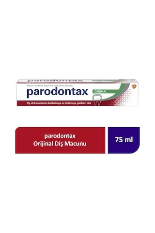 Parodontax Orijinal Günlük Florürsüz Diş Macunu 75 Ml
