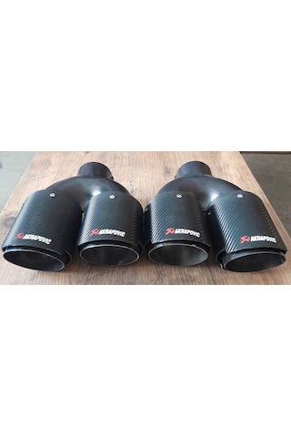 AKRAPOVİÇ 90 MM ÇİFT ÇIKIŞLI SAĞ SOL TAKIM