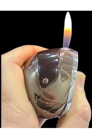 Füme Mini Kask Gazlı Çakmak 709727