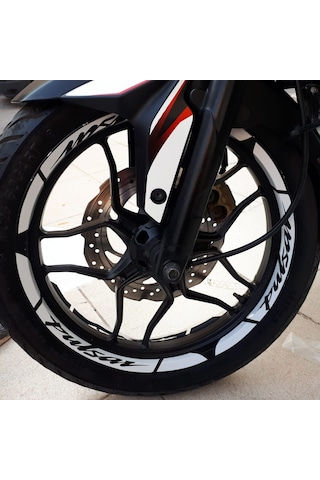 Bajaj Pulsar Fosforlu Jant Şeriti / Düz Renk Jant Şeridi