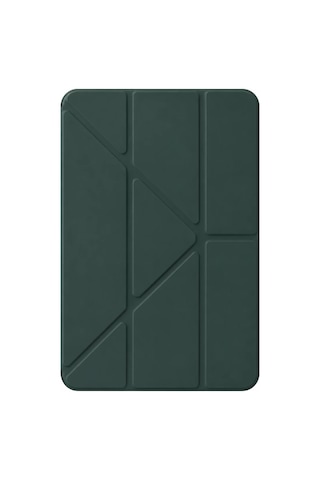 Newface Apple İpad Uyumlu Uyumlu Air 11 2026 Mera Kalemlikli Tablet Kılıfı - Koyu Yeşil