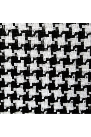 Askeri Siyah Beyaz Puşi Şal Siyah - Beyaz