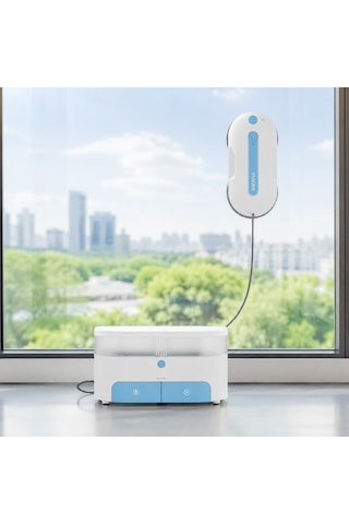 Yasomi Clara 1W13S2 Akıllı Navigasyon Uygulama Bağlantılı Akıllı Cam Silme Robotu