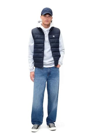 Gap 790584001 V-frch Logo Ltwt Puffer Vest Erkek Yelek Lacivert