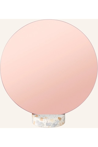 Erat Ayaklı Ayna, 25 Cm Pembe