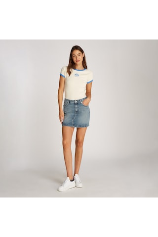 Tommy Hilfiger Dnm Mini Hw Sam Kadın Lacivert Etekdüzww0ww44334 Mavi