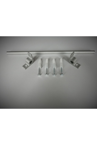 Merdiven Dip Çubuğu - Halı Çubuğu 90cm - Mat Gri