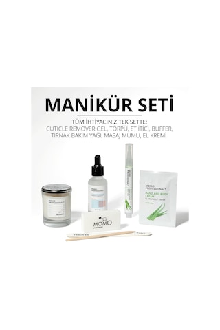 Momo Professional Manikür Seti, Tırnak Bakım Seti No.3