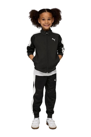 633777-01 Puma T7 Always On Track Suit Çocuk Eşofman Takımı Siyah 633777-01 Siyah