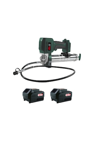 Klpro KLGT 18-50 18V 5.0Ah. Çift Akülü Şarjlı Gres Tabancası