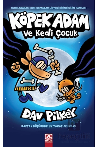 Köpek Adam 4 - Köpek Adam ve Kedi - Dav Pilkey - Altın Kitaplar