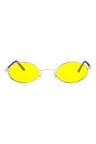 Unisex Sarı Gümüş Gözlük