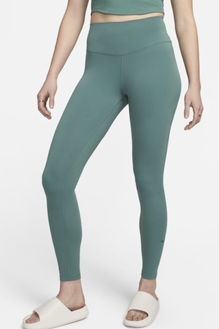 Nike One High Rise Leggings Full Length 2 Cepli Yüksek Belli Toparlayıcı Tayt Yeşil Yeşil